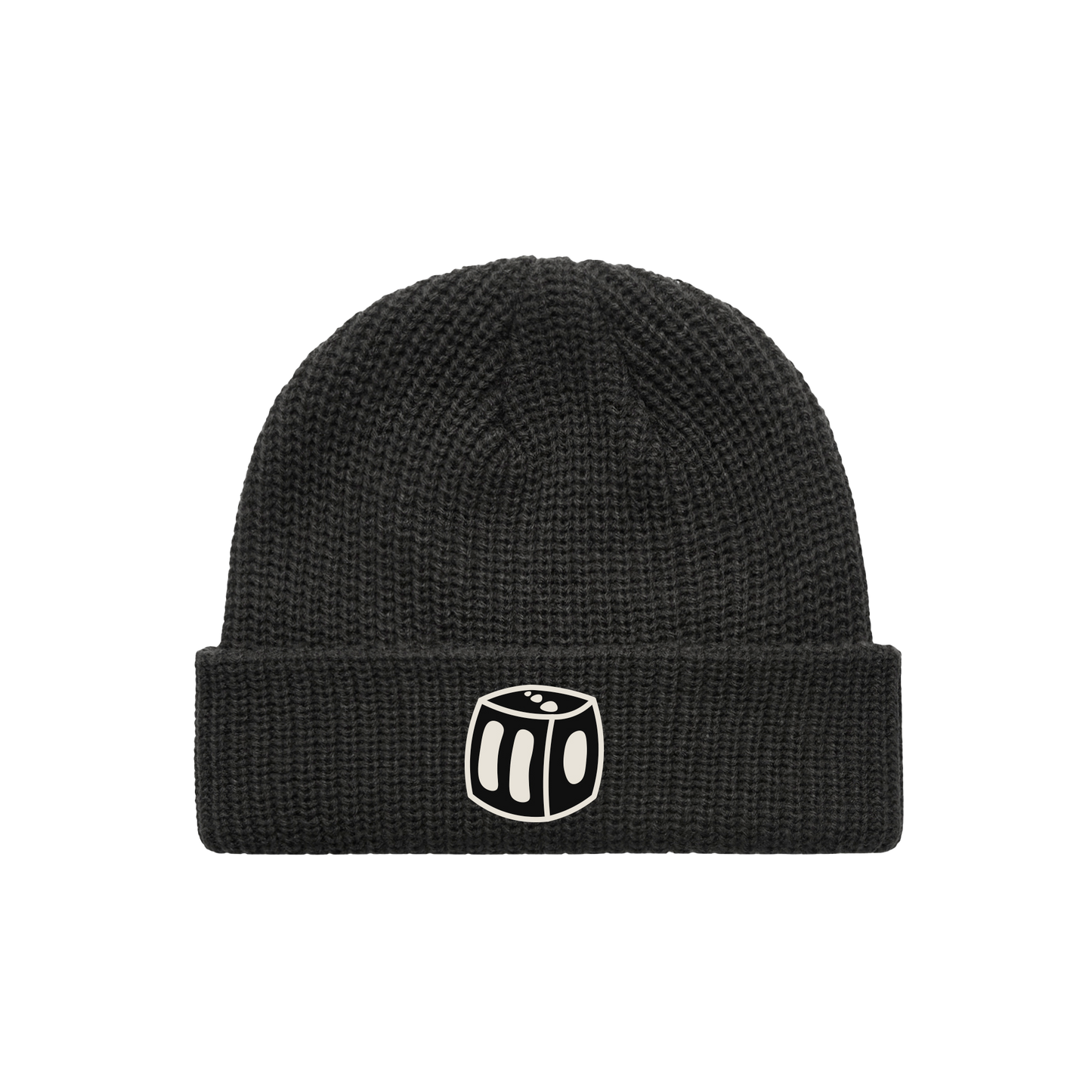 Product photo of the "Dice Cube" Beanie in Black