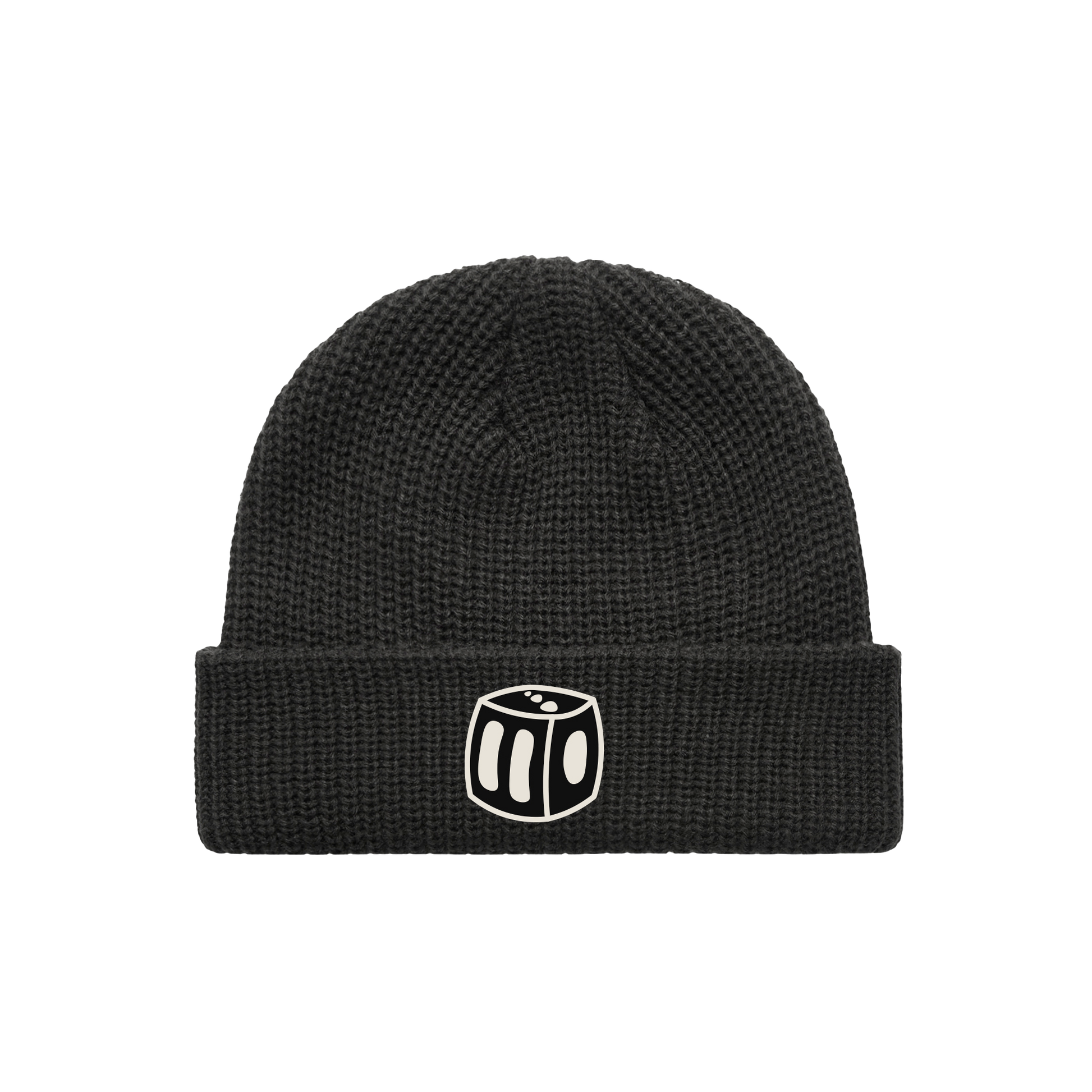 Product photo of the "Dice Cube" Beanie in Black