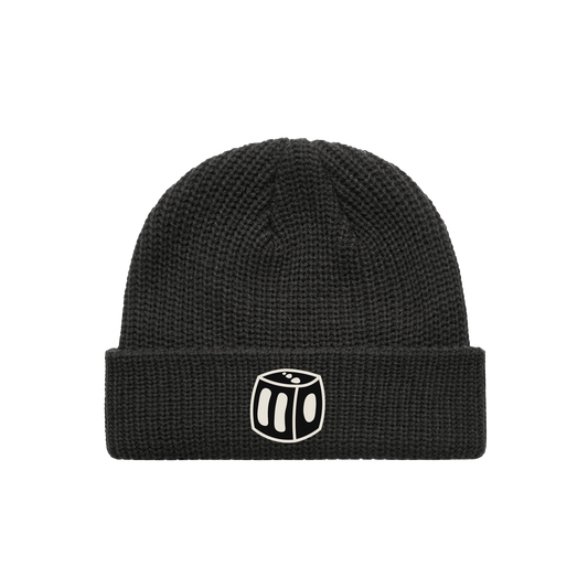 Product photo of the "Dice Cube" Beanie in Black