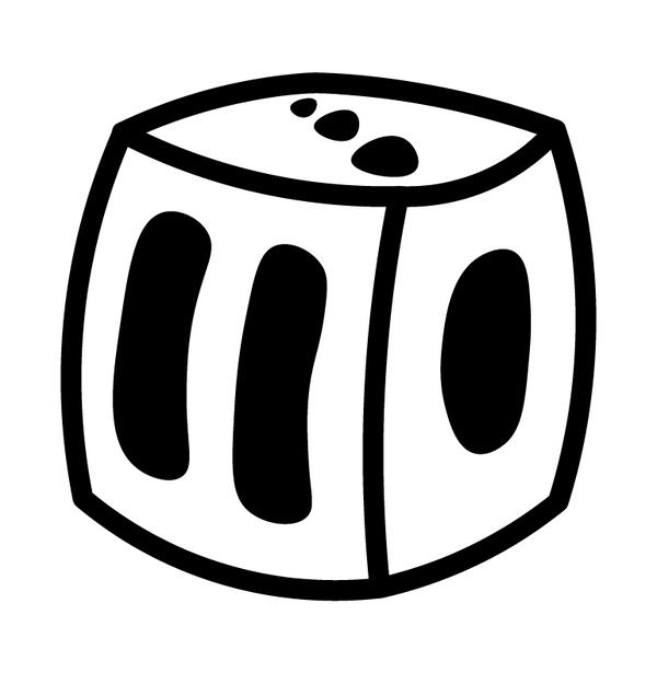 The "Dice Cube," Parlor Dice's main logo