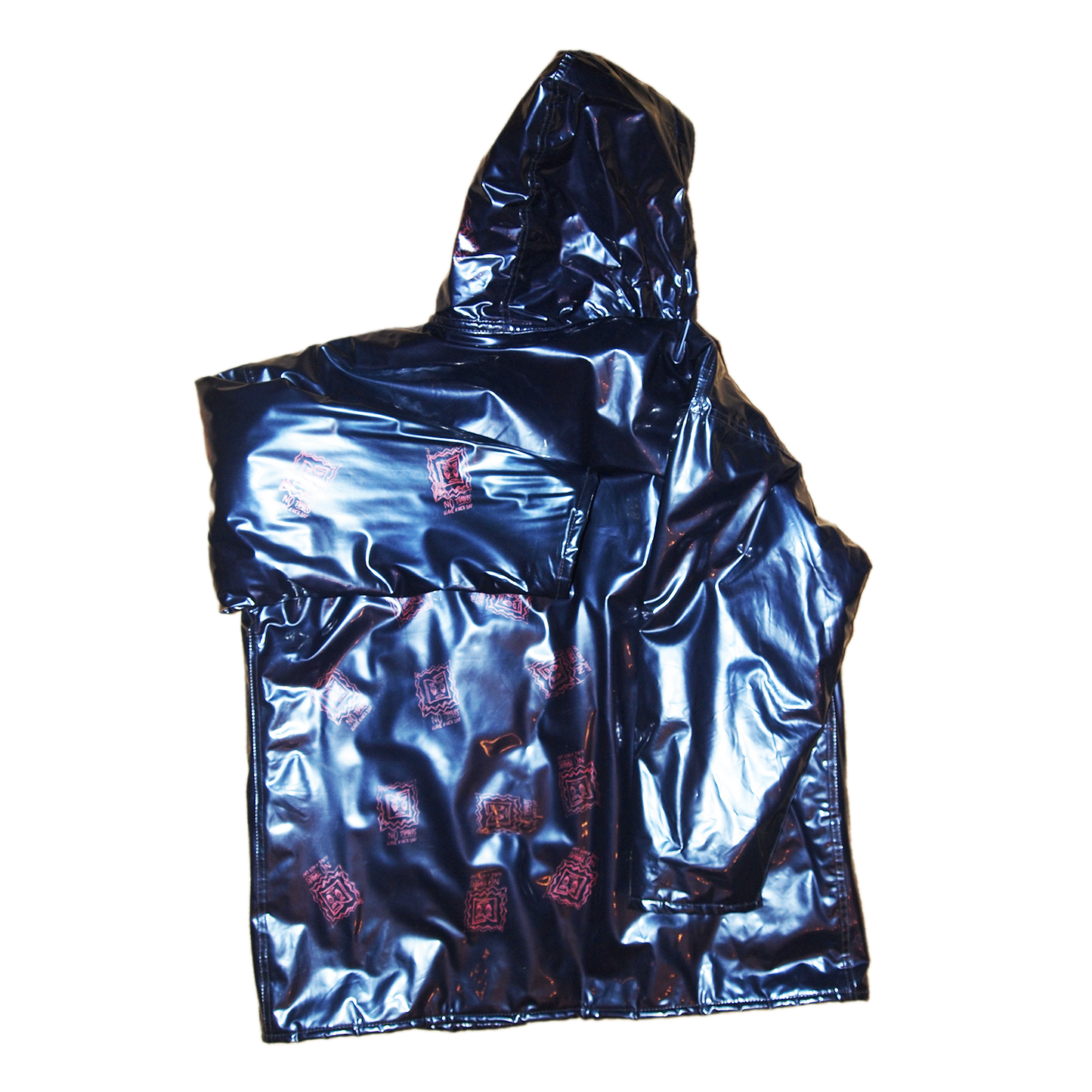 custom printed inside and out, wippette rainthings