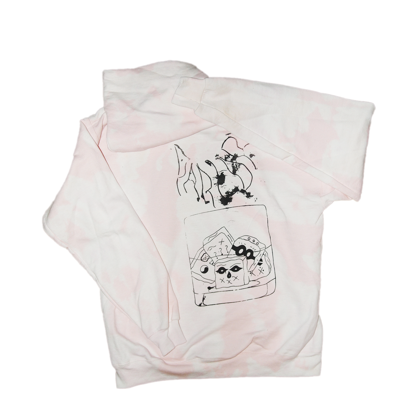'Bleach ur Heart Out' Hoodie - Limited Edition Pink